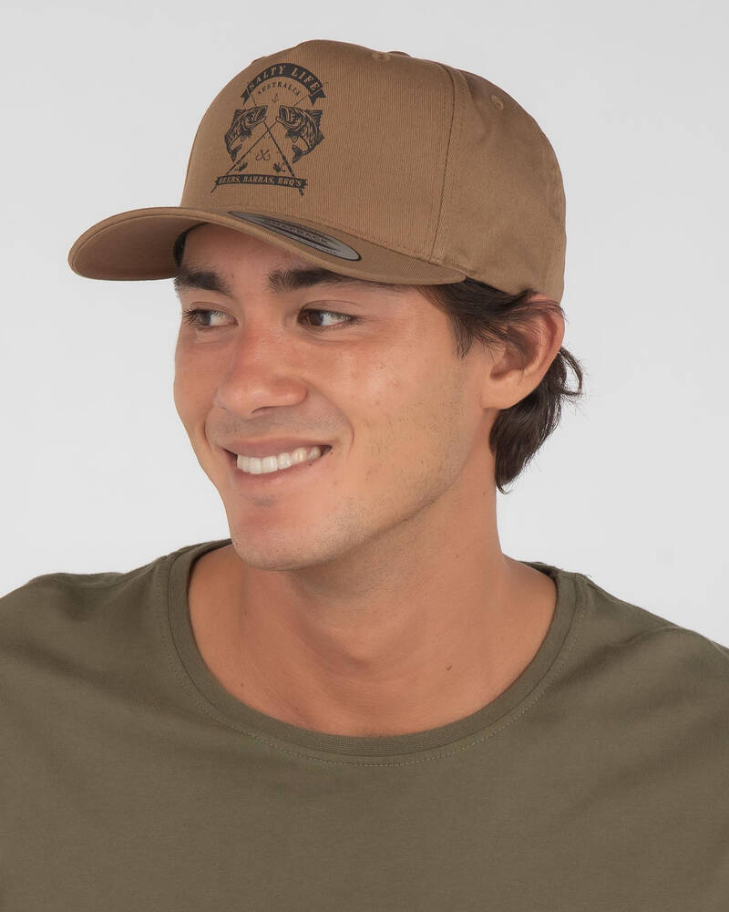 Salty Life Swivel Snapback Cap for Mens