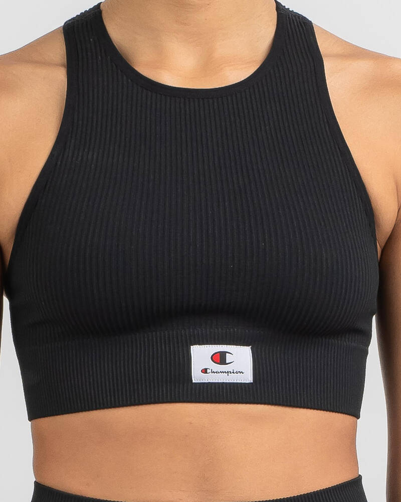Champion Life Seamless Racer Crop Top for Womens