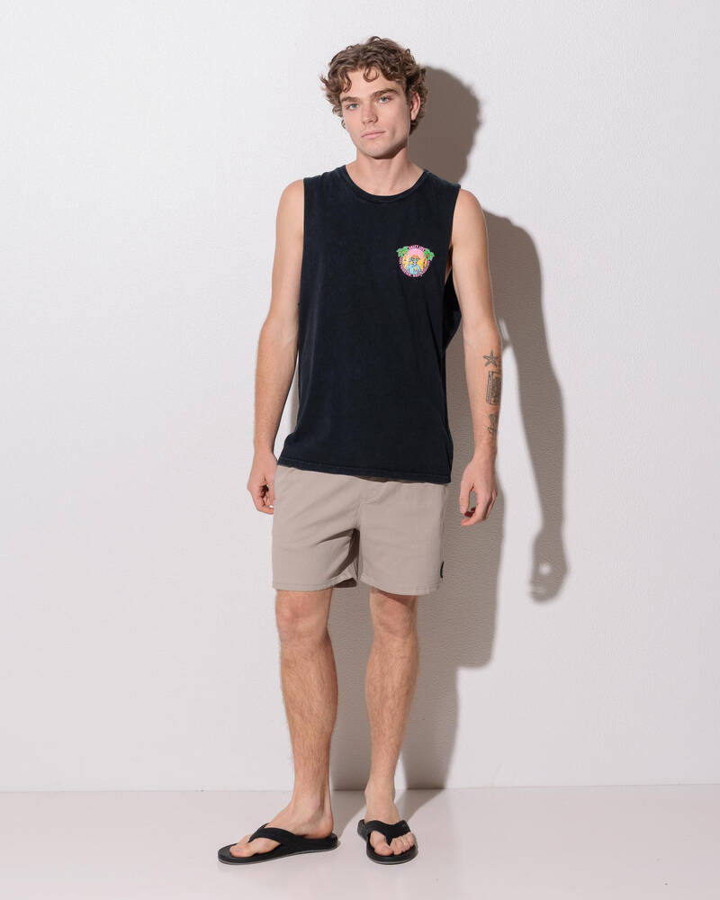 Salty Life Flip Flop Fuel Muscle Tank for Mens