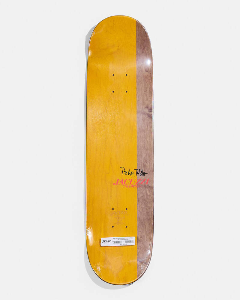 Jacuzzi Unlimited Bryan Herman Fire Bird EX7 8.25" Skateboard Deck for Unisex