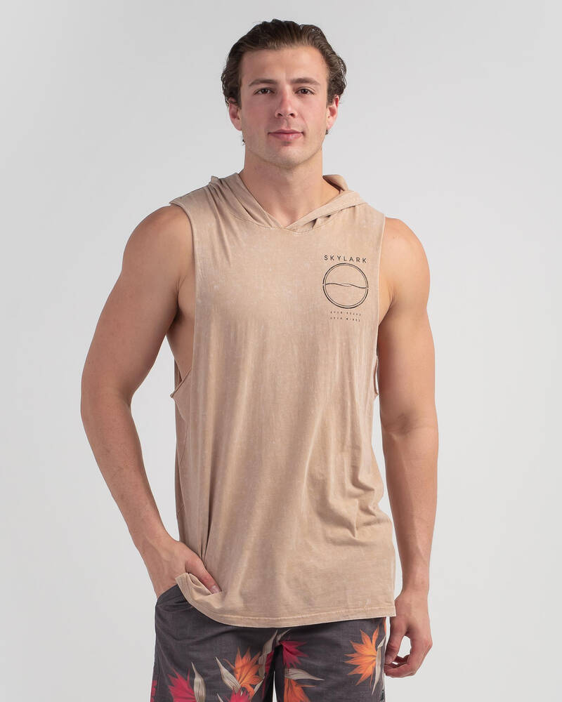 Skylark Inbound Hooded Muscle Tank for Mens