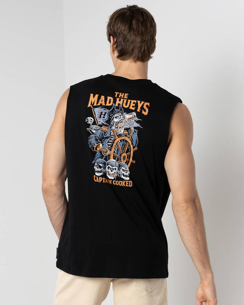 The Mad Hueys Captain Cooked Muscle Tank for Mens