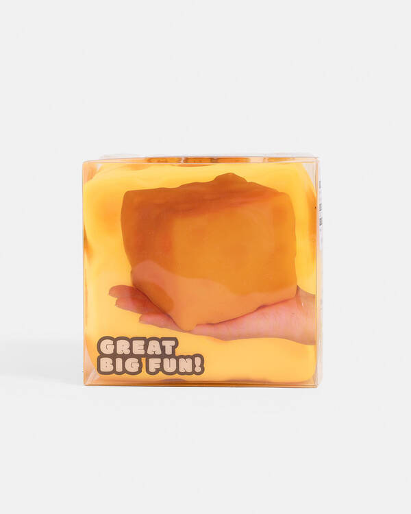 Smooshos Jumbo Cheese Squishy Fidget Toy for Unisex