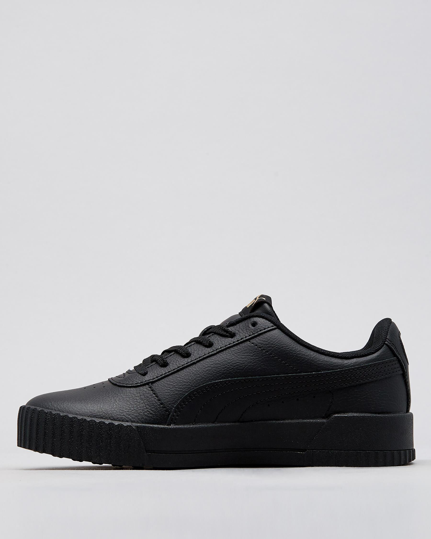 puma black leather