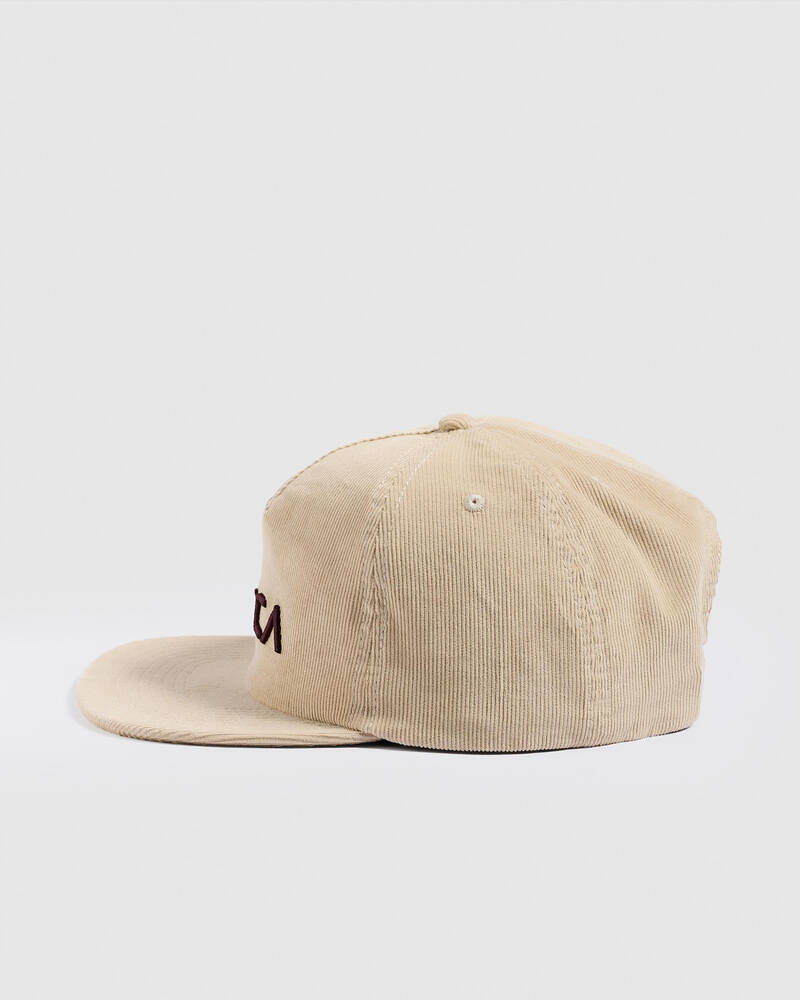 RVCA Big RVCA Cord Snapback Cap for Mens