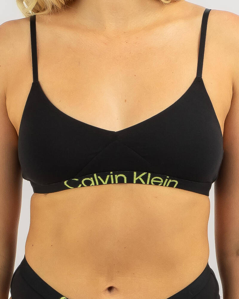 Calvin Klein Underwear Future Archive Unlined Bralette for Womens