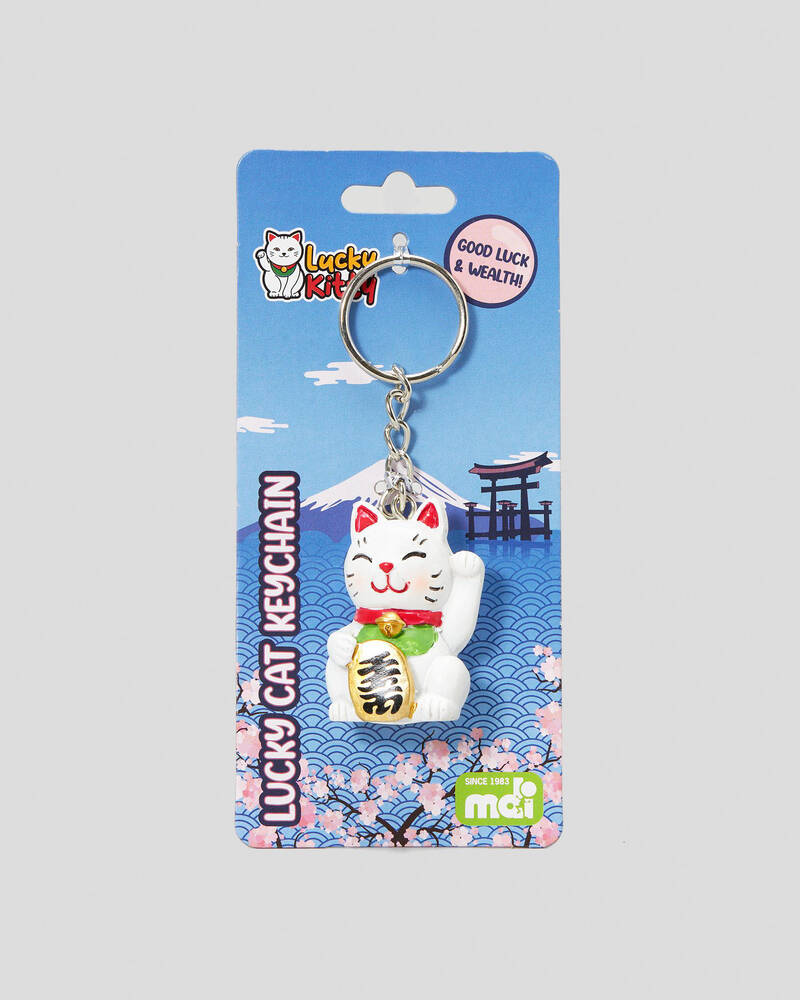 MDI Keychain Lucky Kitty for Mens