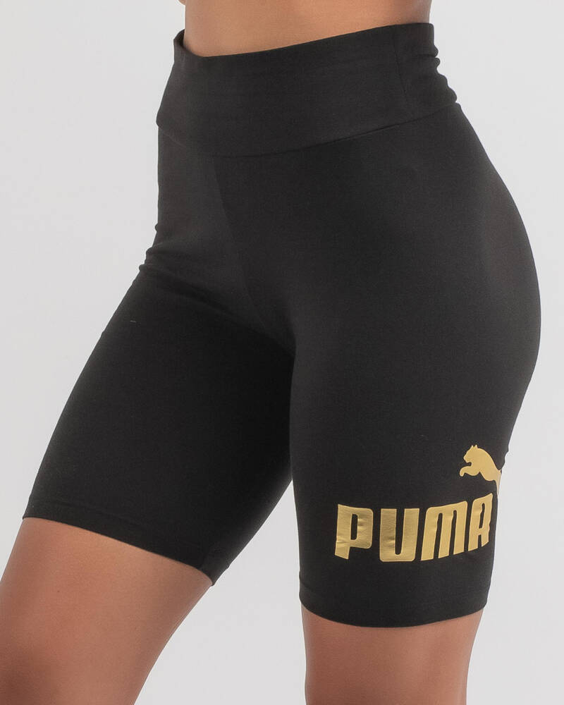 Puma Metallic Bike Pants for Womens