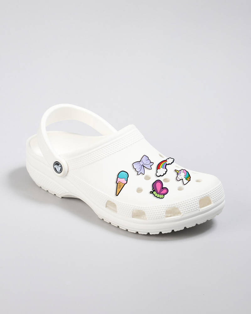 Crocs Young Girl Cartoons Jibbitz 5 Pack for Unisex