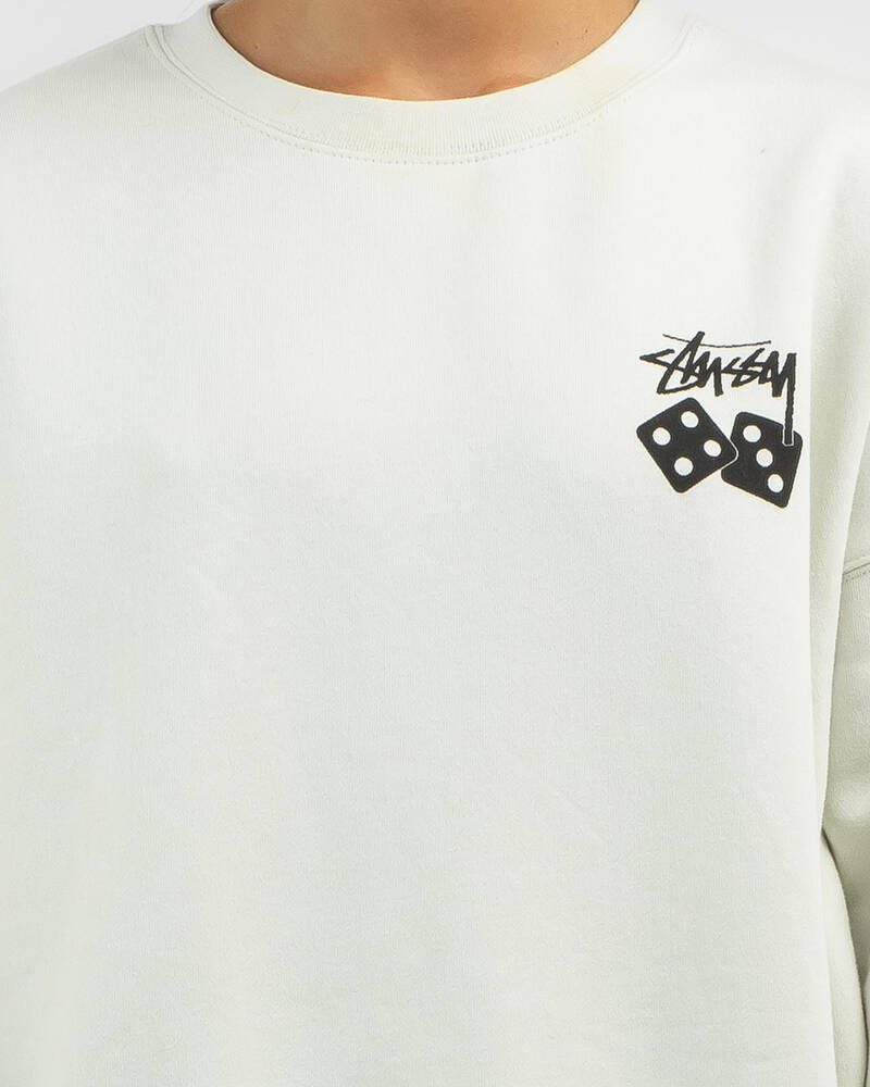 Stussy Dice Oversized Crew for Womens