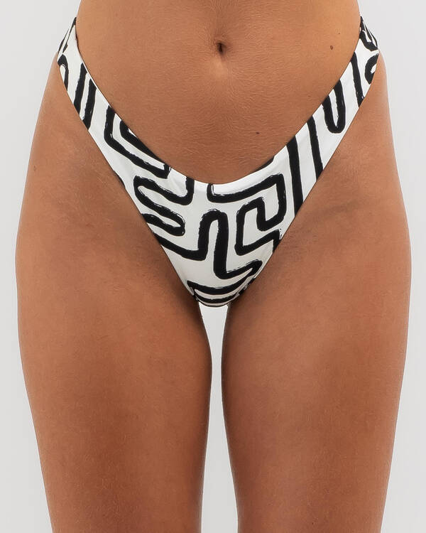 Kaiami Vivian High Cut Bikini Bottom for Womens