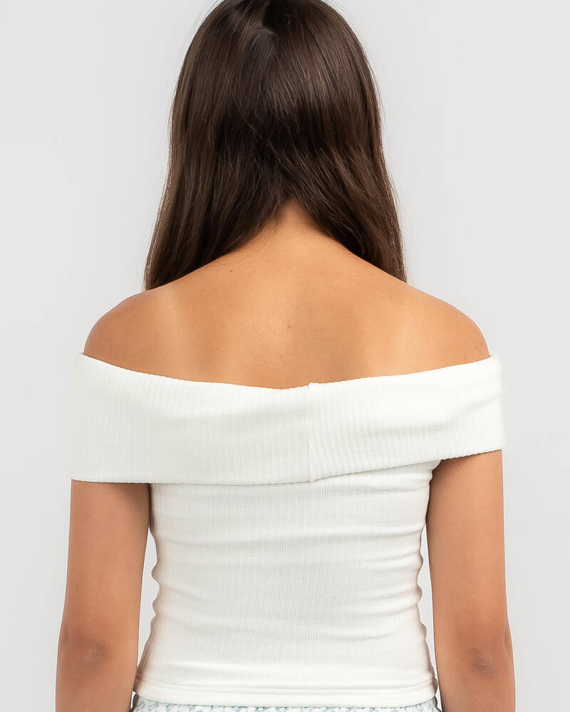 Ava And Ever Girls' Cassie Off Shoulder Top for Womens