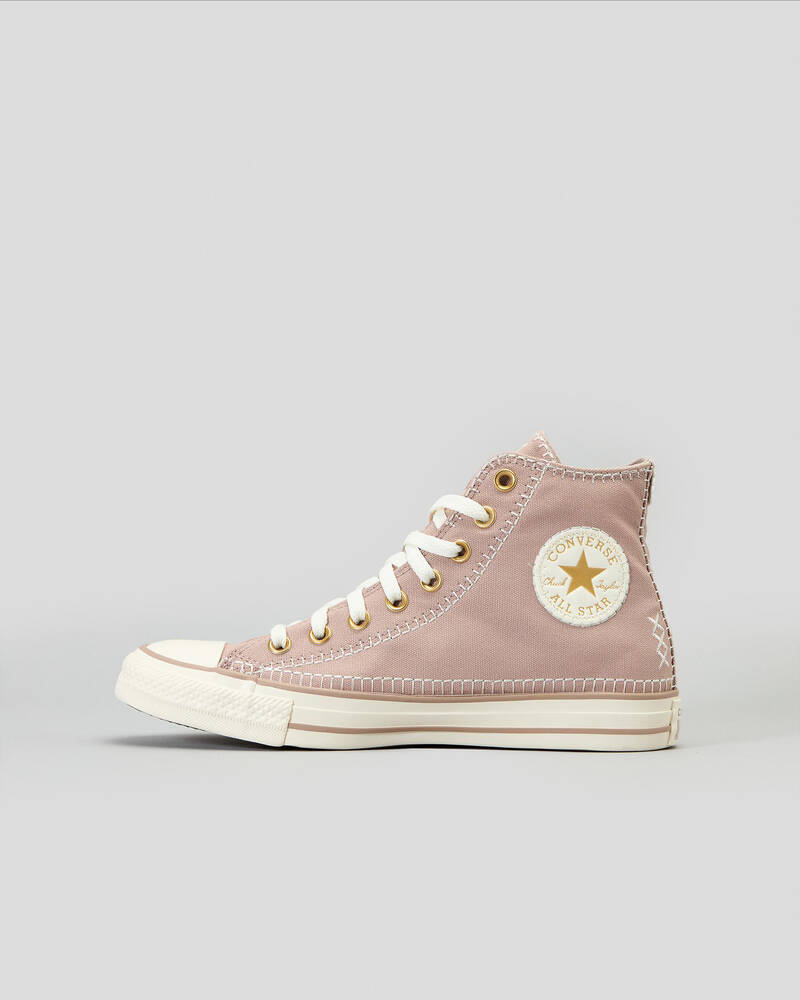 Converse Chuck Taylor All Star Crafted Stitching Hi-Top Shoes for Womens