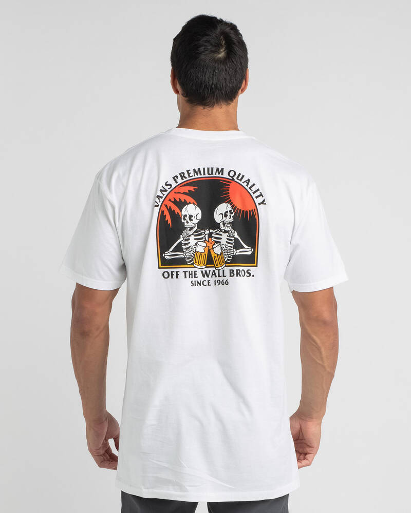 Vans Off The Wall Bros. T-Shirt for Mens