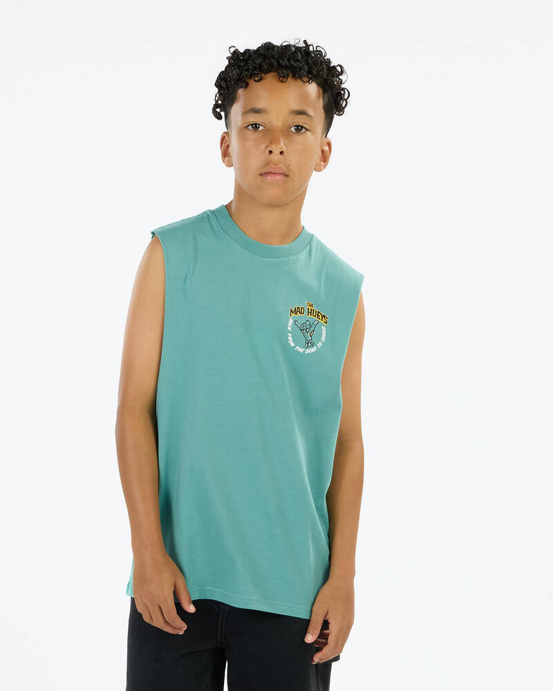 The Mad Hueys Boys' Shred Dead Muscle Tank for Mens
