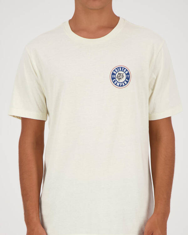 Brixton Rage Short Sleeve T-Shirt for Mens