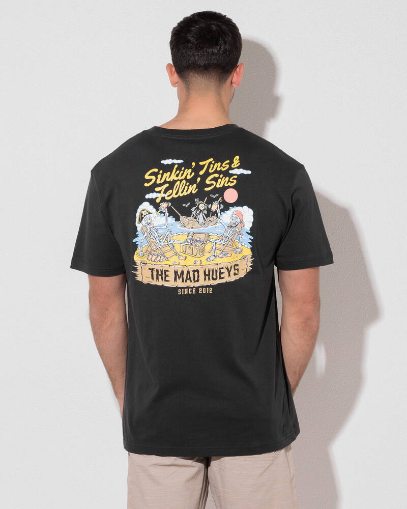 The Mad Hueys Sinkin Tins T-Shirt for Mens