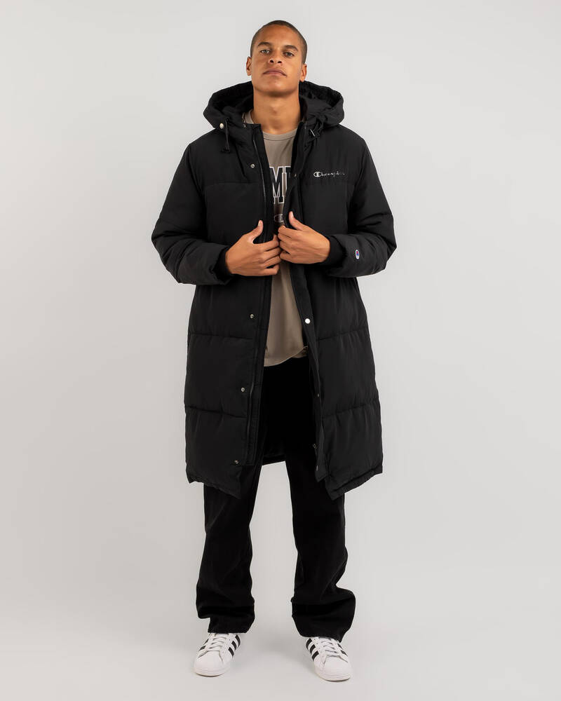 Champion Rochester Long Line Hooded Puffer Jacket for Mens