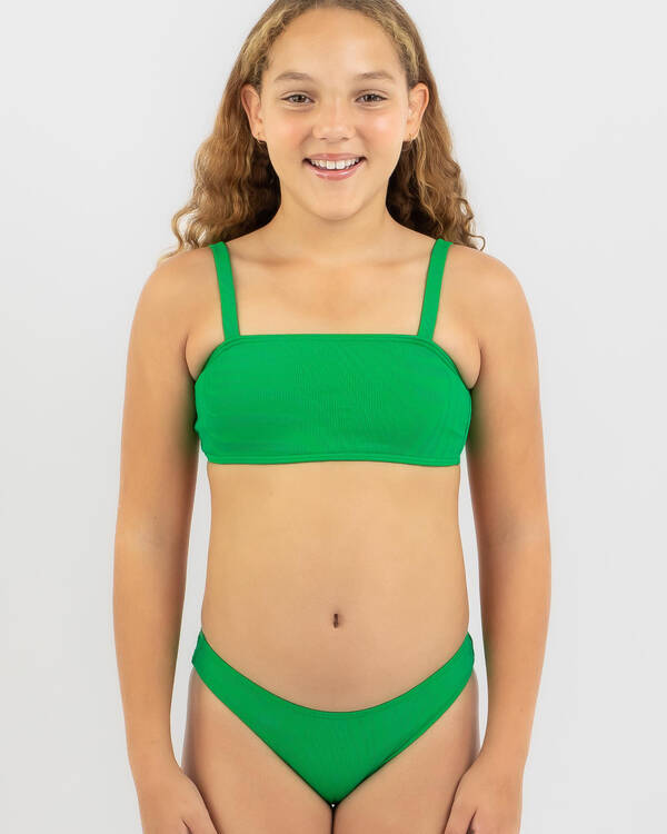 Topanga Girls' Claire Bandeau Bikini Set for Womens