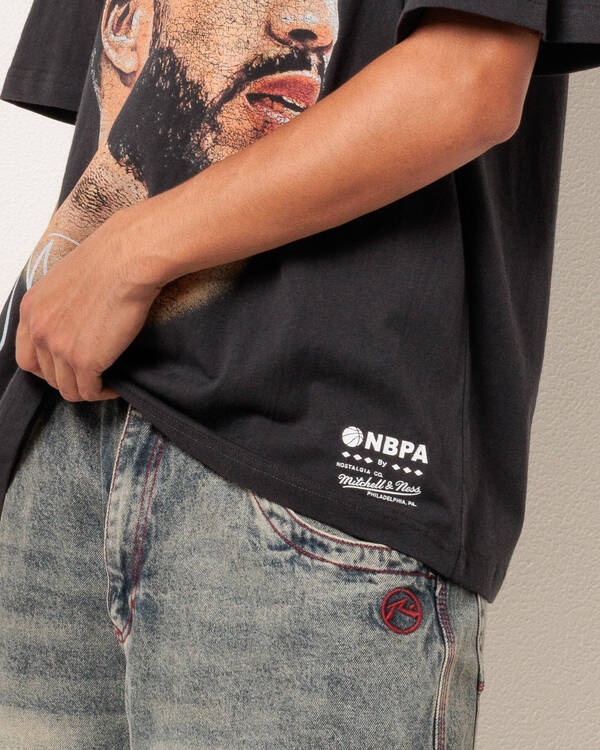 Mitchell & Ness Jason Tatum Big Head T-Shirt for Mens