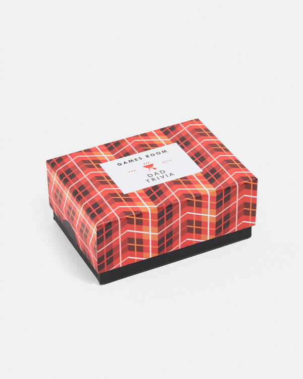 Games Room Dad Trivia Game for Unisex
