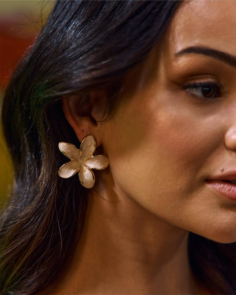 Karyn In LA Frangipani Earring for Womens