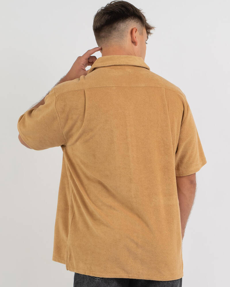 Brixton Bunker Reserve Terry Short Sleeve Shirt for Mens