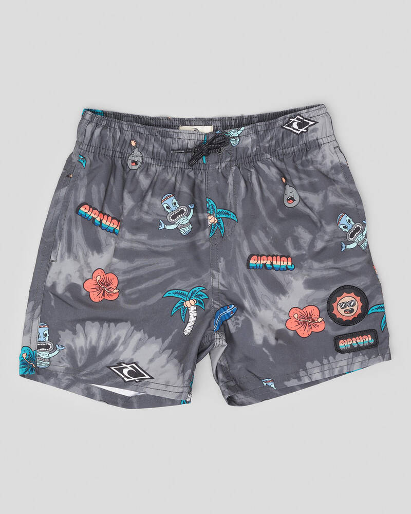 Rip Curl Toddlers' Pitcher Volley Beach Shorts for Mens image number null