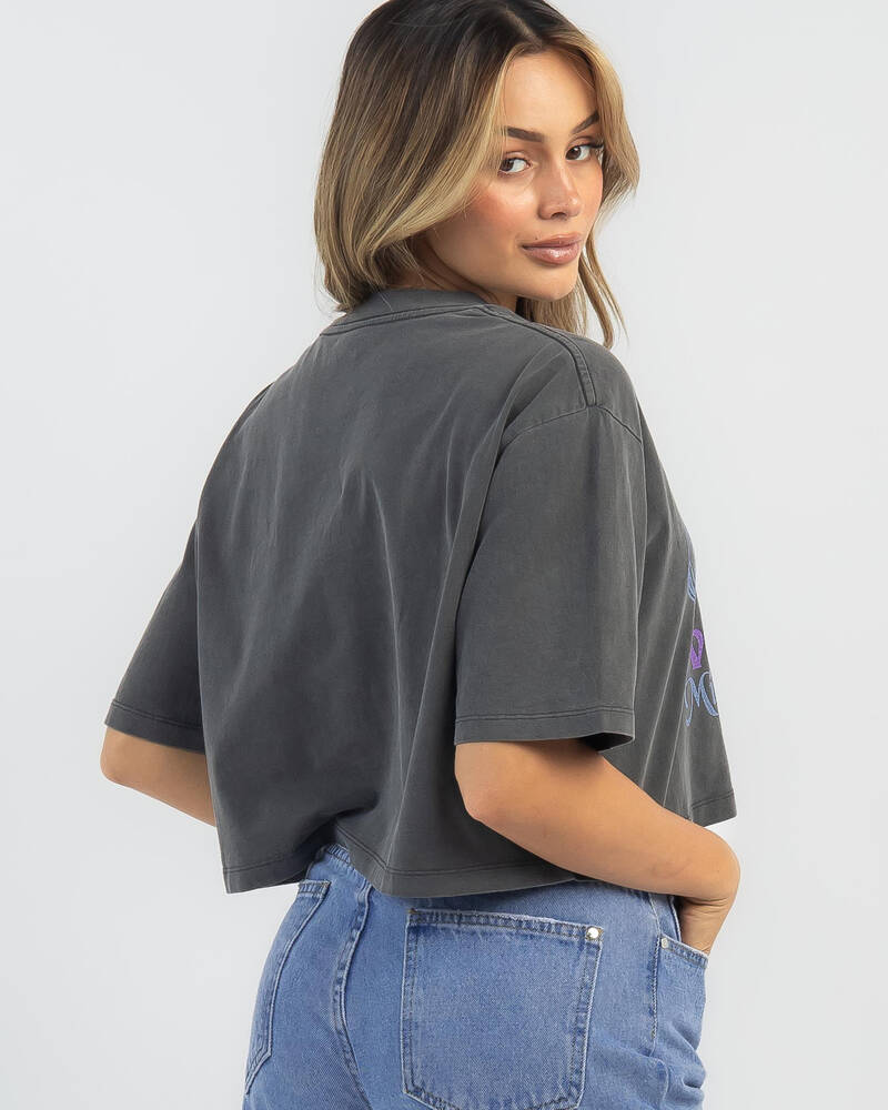 RVCA Healing Half Rummage T-Shirt for Womens