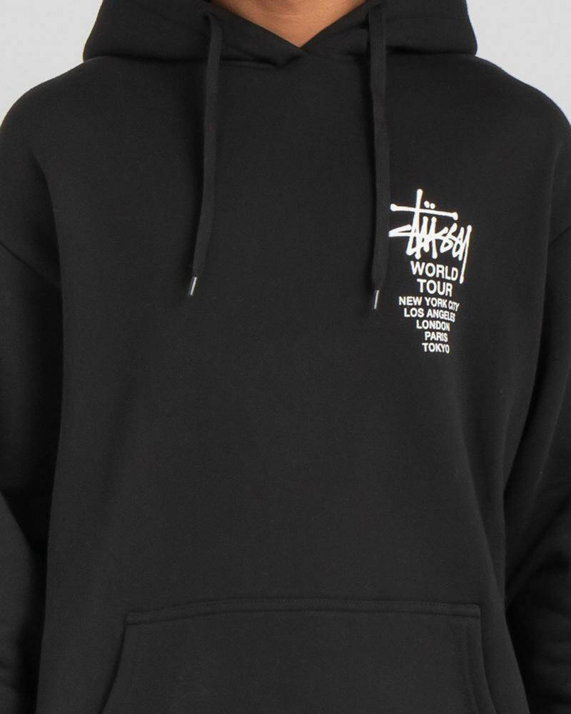 Stussy World Tour Hoodie for Mens