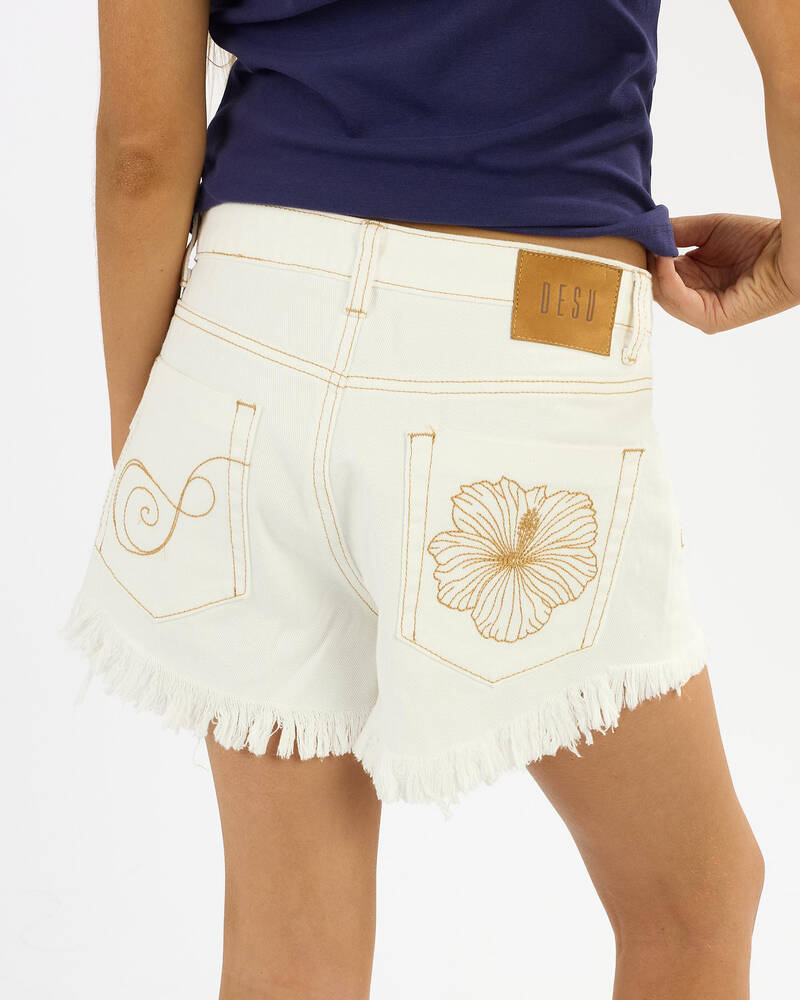 DESU Girls' Keilani Denim Shorts for Womens
