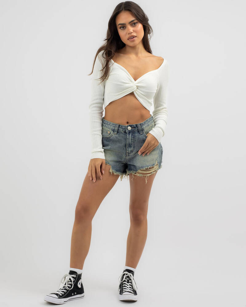 Linore Calia Knit Top for Womens