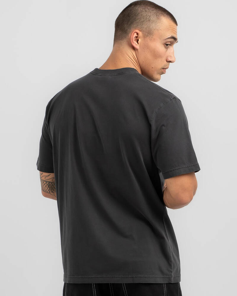 Afends Thrown Out Retro Fit T-Shirt for Mens