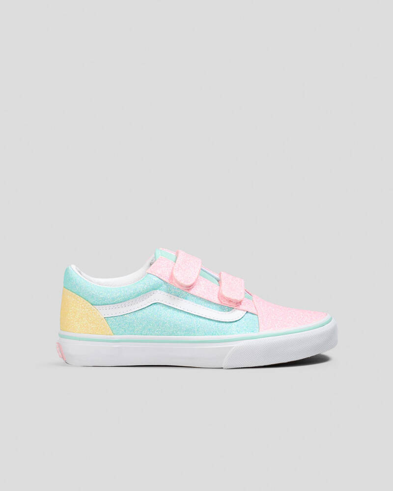 Vans Girls' Old Skool V Shoes for Womens