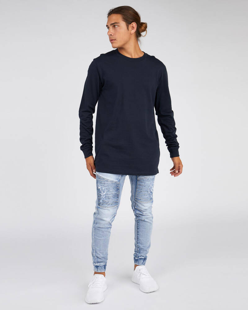 Nena & Pasadena Destroyer Elastic Ankle Jeans for Mens