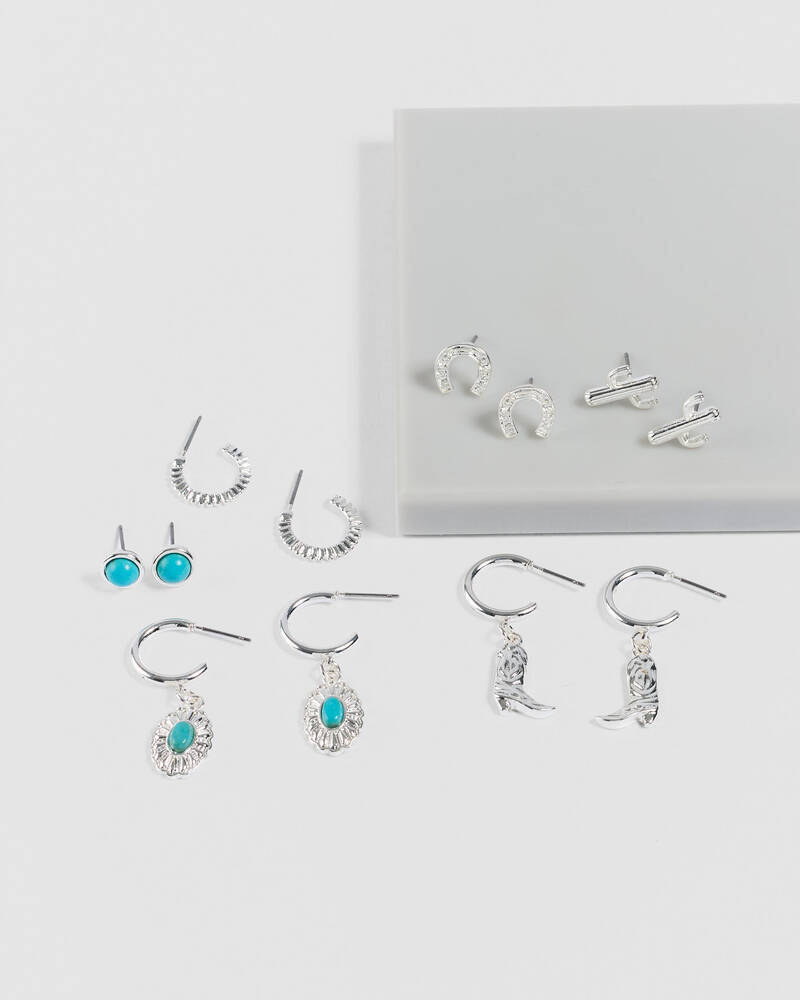 Karyn In LA Hadley Earring Pack for Womens
