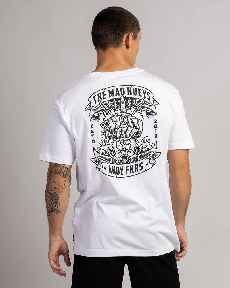 The Mad Hueys Ahoy Fkrs Storm T-Shirt for Mens