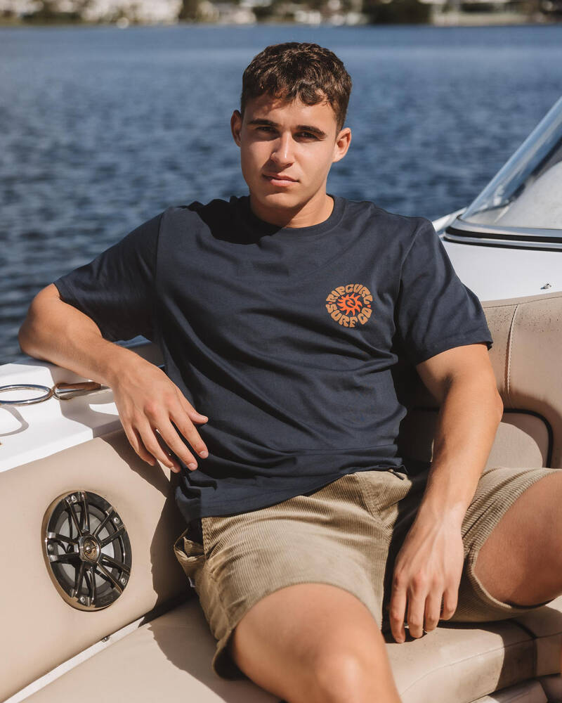 Rip Curl Pacific Rinse Circle T-Shirt for Mens
