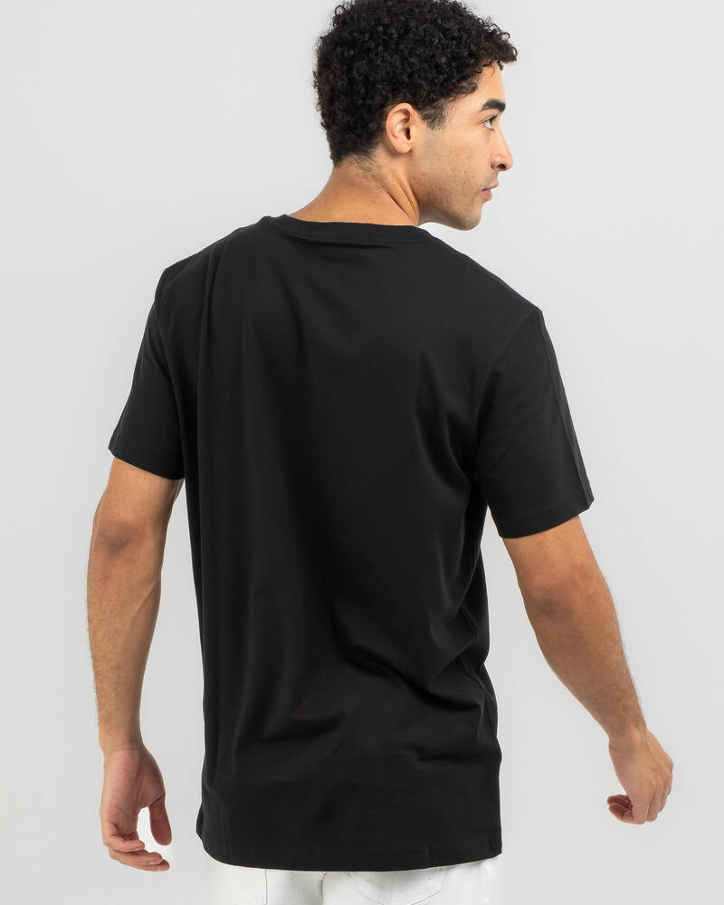 Calvin Klein Glitched CK Logo T-Shirt for Mens