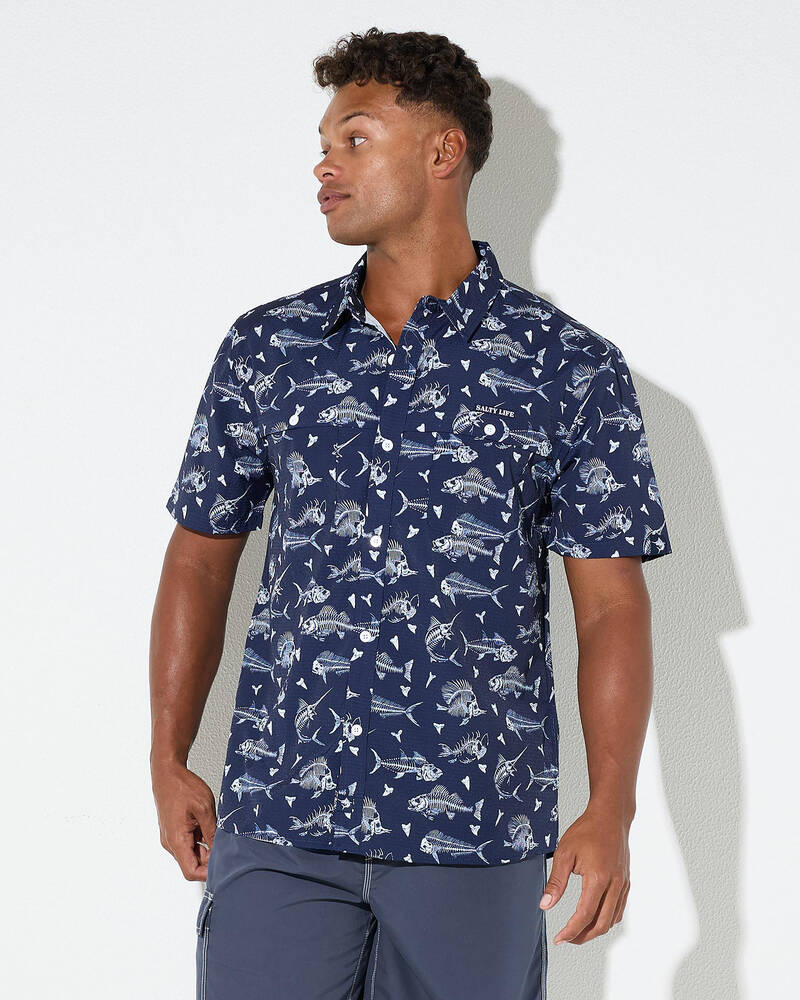 Salty Life Offshore Short Sleeve Shirt for Mens