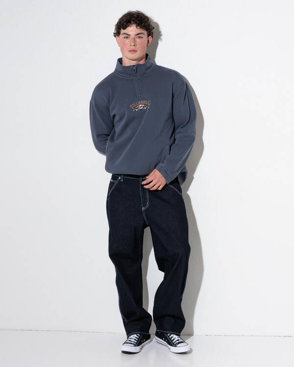 Billabong King Prawn 1/4 Zip Sweatshirt for Mens