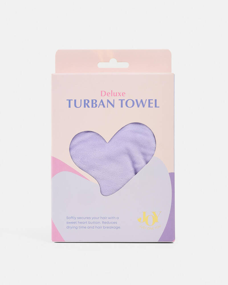 IS Gift Deluxe Turban Hair Towel for Womens
