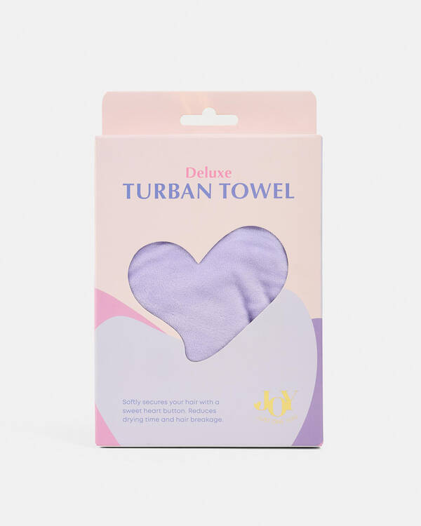Deluxe Turban Hair Towel