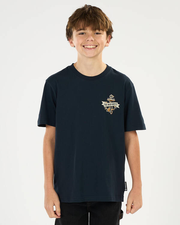 The Mad Hueys Boys' Flame Anchor T-Shirt for Mens