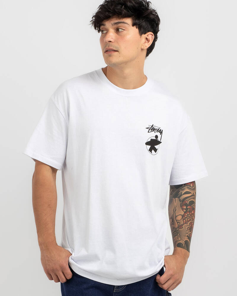 Stussy Surf Man T-Shirt for Mens