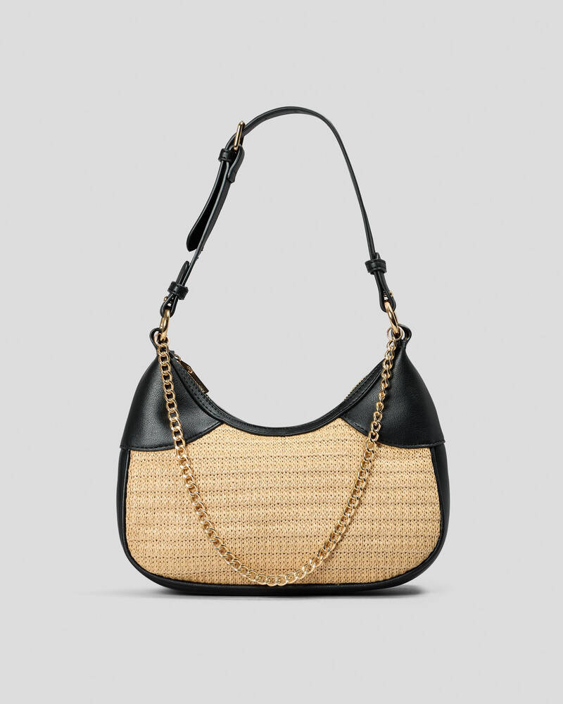 Ava And Ever Olivia Straw Crossbody Bag for Womens