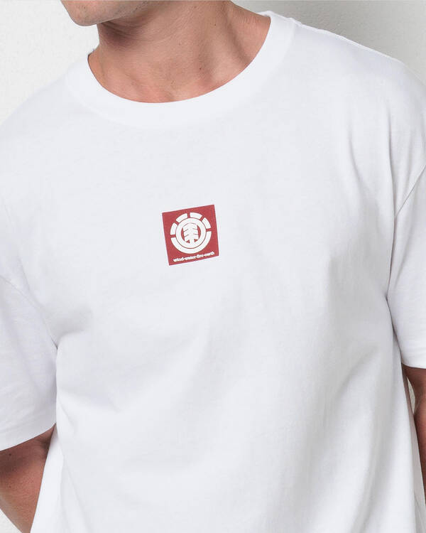 Element Square Logo T-Shirt for Mens