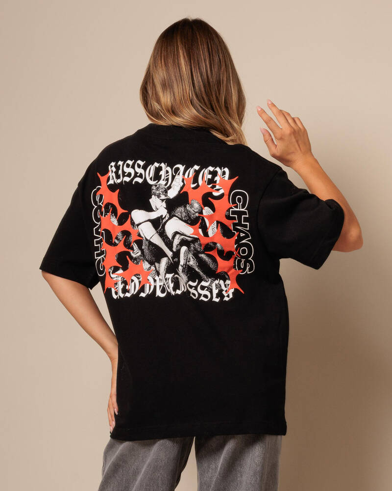 Kiss Chacey Crowdsurf Street T-Shirt for Womens