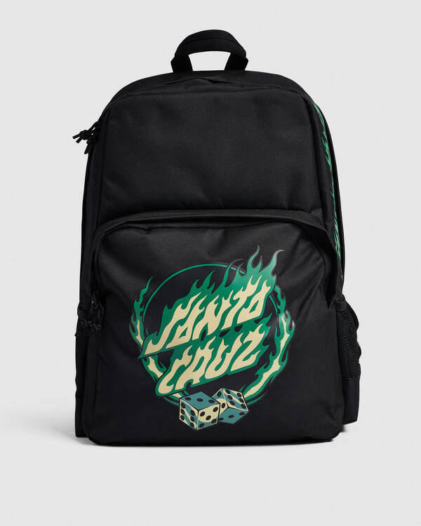 Santa Cruz Dice Flame Dot Backpack for Mens
