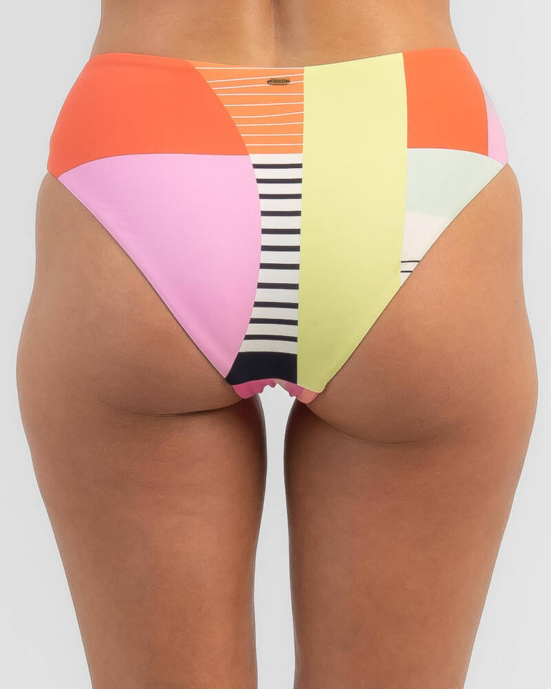 Rip Curl Day Break Mid Rise Good Bikini Bottom for Womens